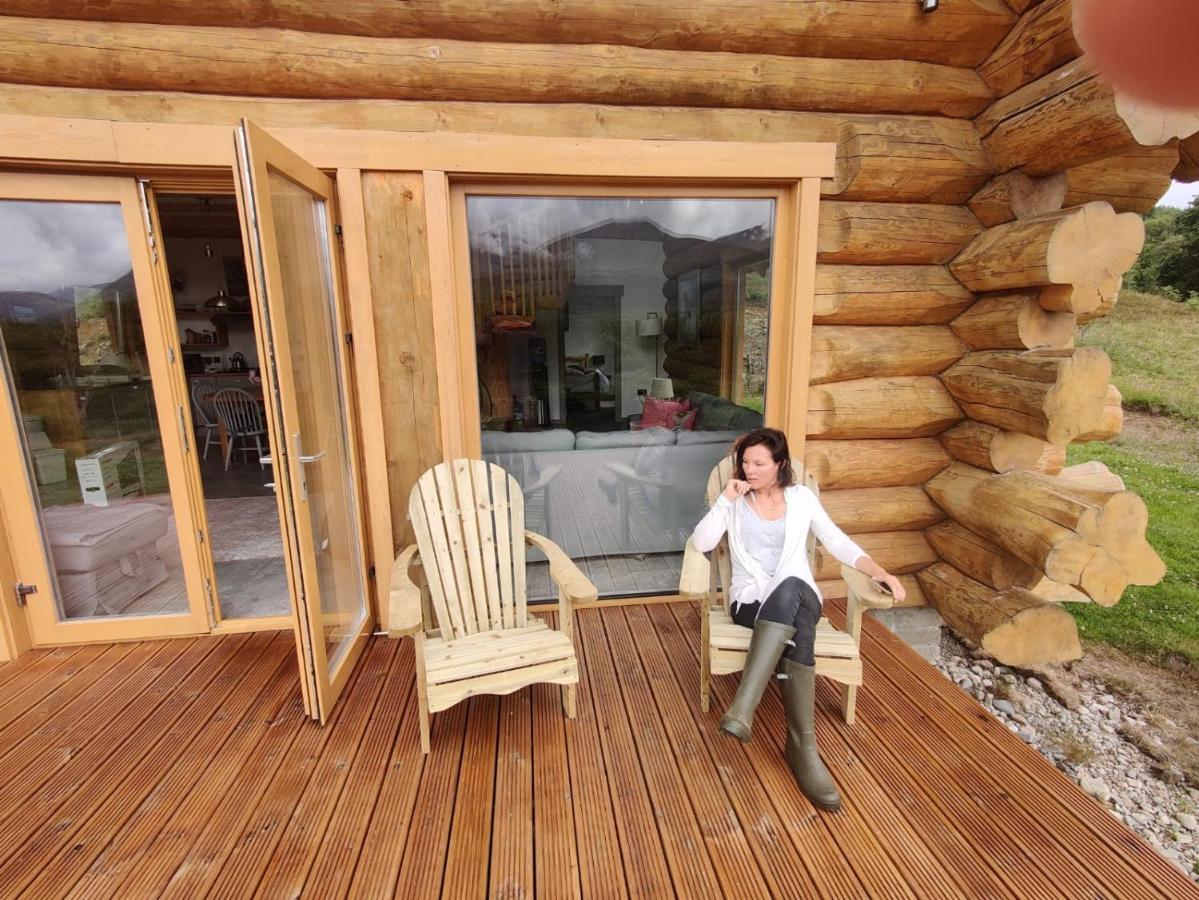 Wild Nurture Eco Luxury Offgrid Log Cabin Fort William Exterior photo